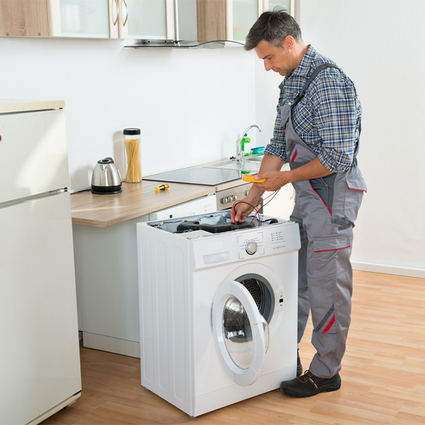 can you walk me through the steps of troubleshooting my washer issue in Jasper MN